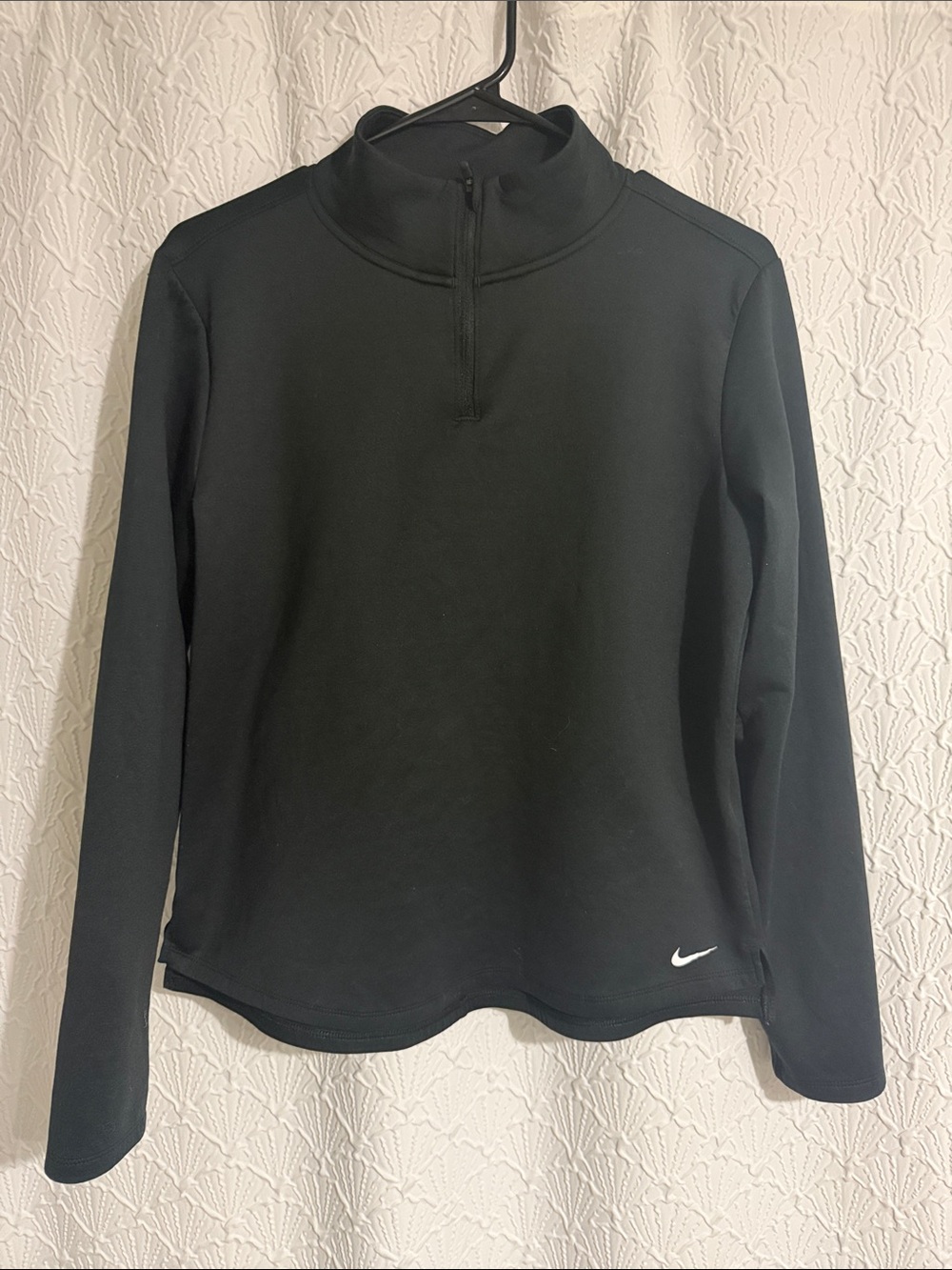 Nike Black Women's Half-Zip Turtleneck Pullover